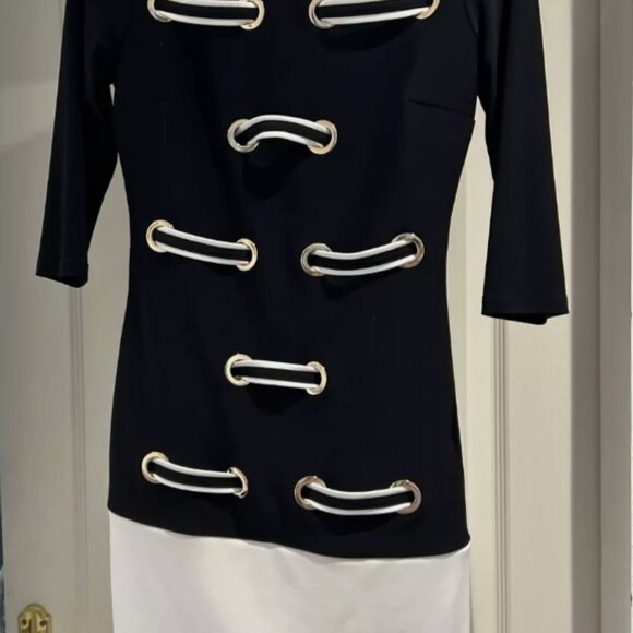 Joseph Ribkoff 3/4 Sleeve Short Dresss Size 2 - Picture 2 of 6